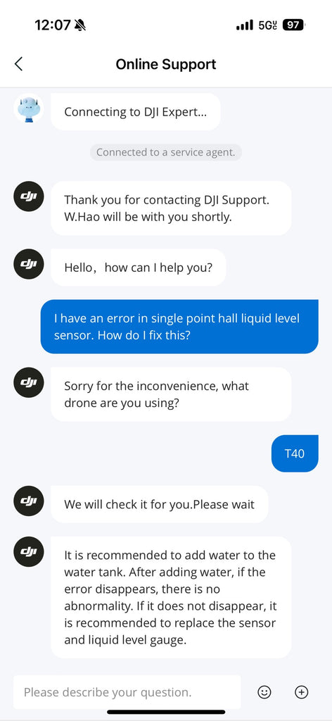 Farm Chat Online chat support available in DJI Smart Farm App – bestwaydrones