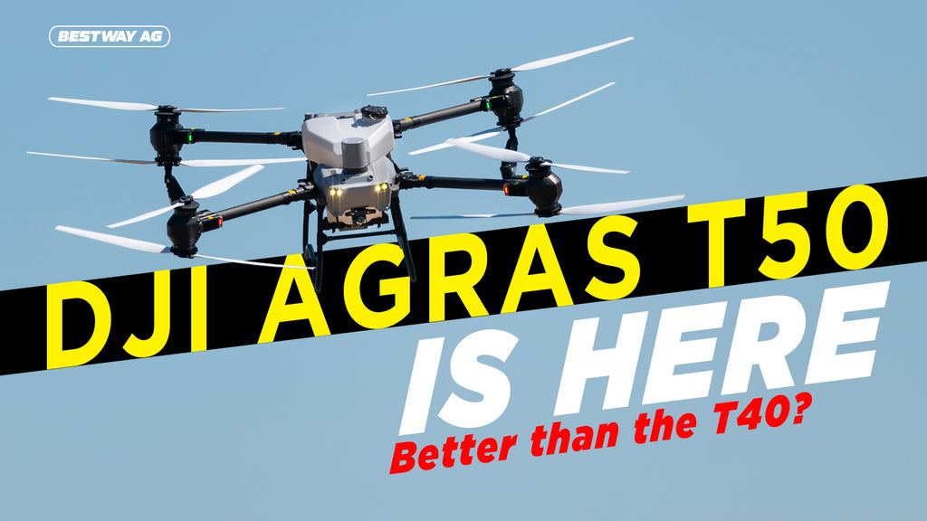 DJI Agras T50 vs DJI Agras T40